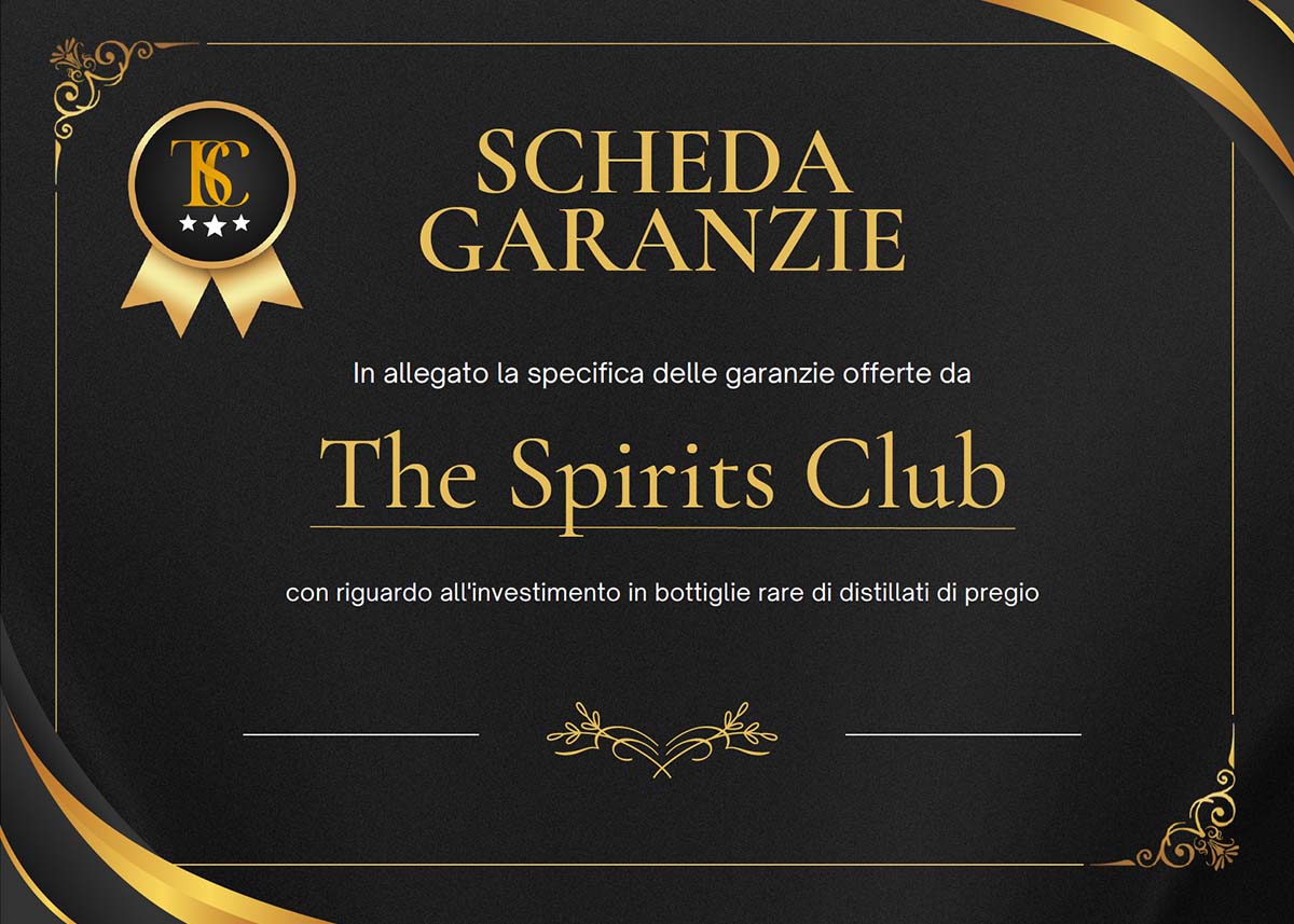 scheda garanzia the spirits club