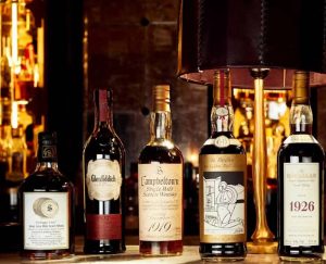Luxury investments whisky